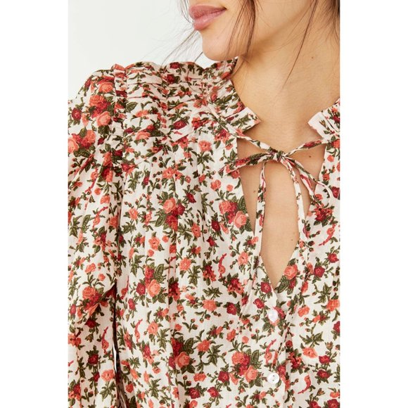🎉LAST CHANCE🎉 NWT Free People Meant To Be Blouse / Vintage Combo - Picture 4 of 8